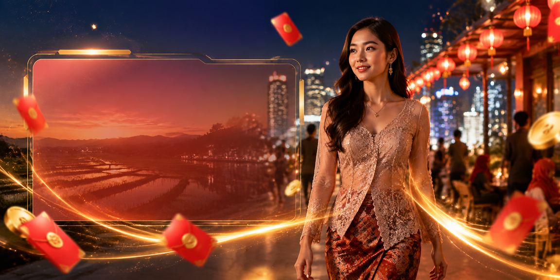 Sampul merah bonus bergaya Melayu di Kedah sempena perayaan tempatan
